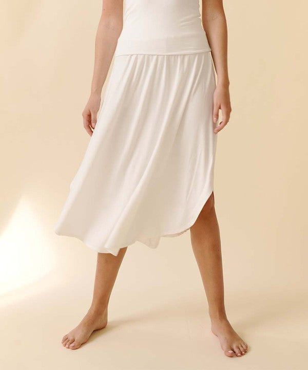 Bamboo maxi skirt NEW-Charmful Clothing Boutique