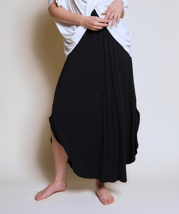 Bamboo maxi skirt NEW-Charmful Clothing Boutique