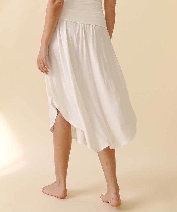 Bamboo maxi skirt NEW-Charmful Clothing Boutique