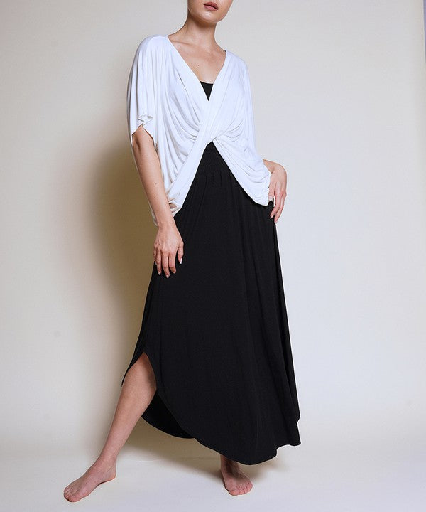 Bamboo maxi skirt NEW-Charmful Clothing Boutique