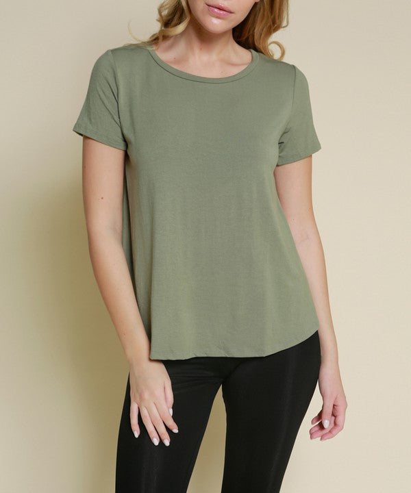 BAMBOO RELAX FIT CLASSIC TOP-Charmful Clothing Boutique