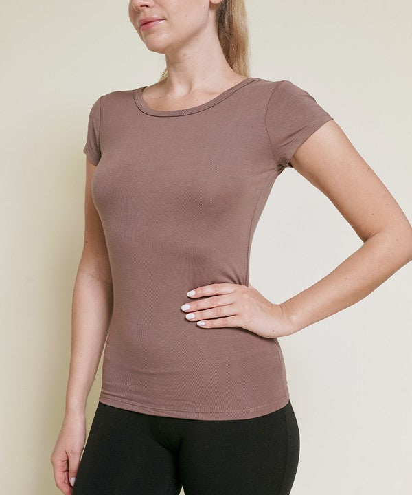 BAMBOO CREWNECK TOP-Charmful Clothing Boutique