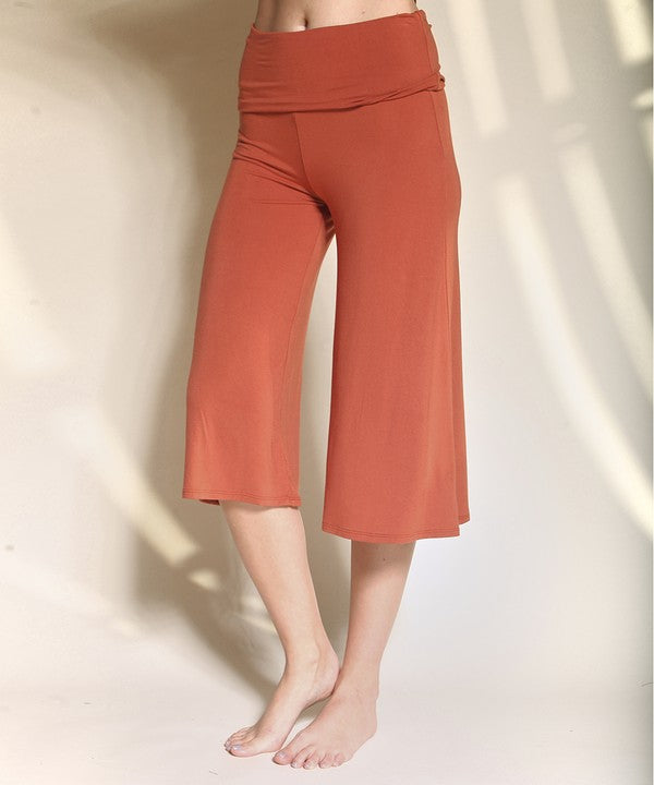 Bamboo Gaucho pants-Charmful Clothing Boutique