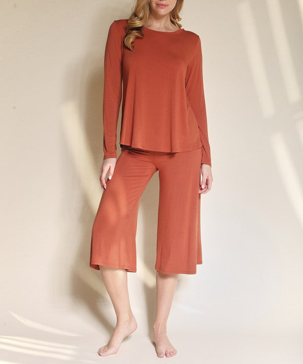 Bamboo Gaucho pants-Charmful Clothing Boutique