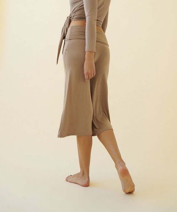 Bamboo Gaucho pants-Charmful Clothing Boutique