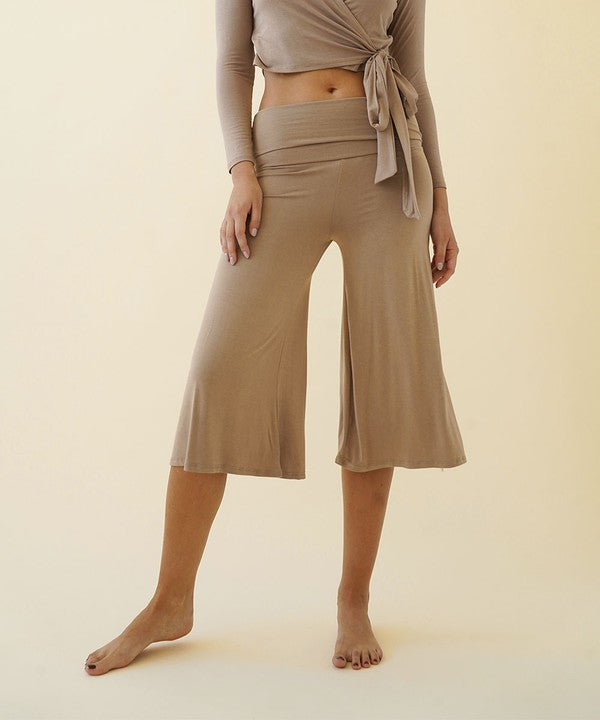 Bamboo Gaucho pants-Charmful Clothing Boutique