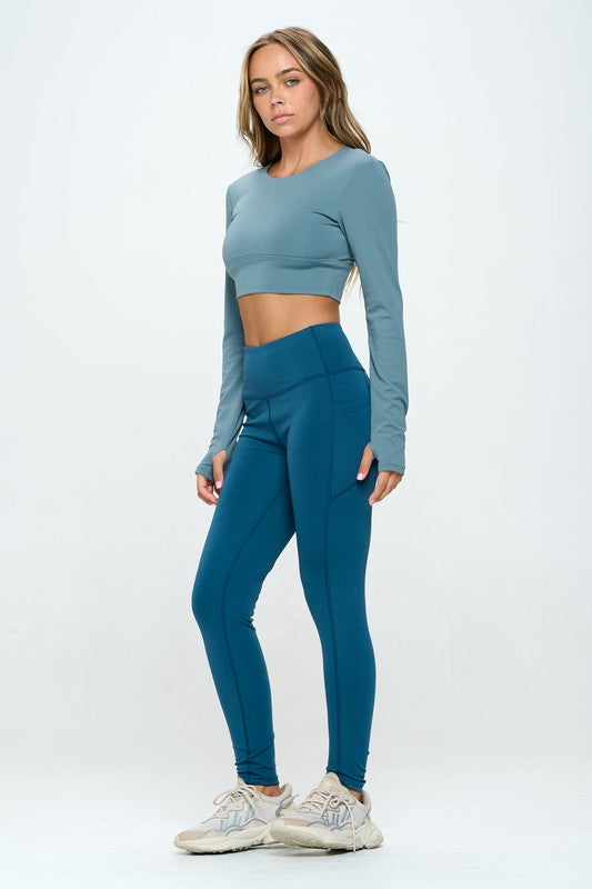 Two Tones Activewear set-Charmful Clothing Boutique