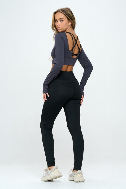 Two Tones Activewear set-Charmful Clothing Boutique