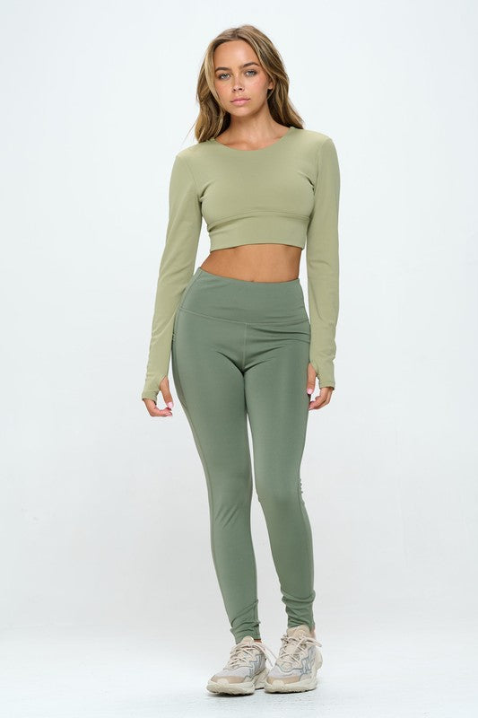 Two Tones Activewear set-Charmful Clothing Boutique