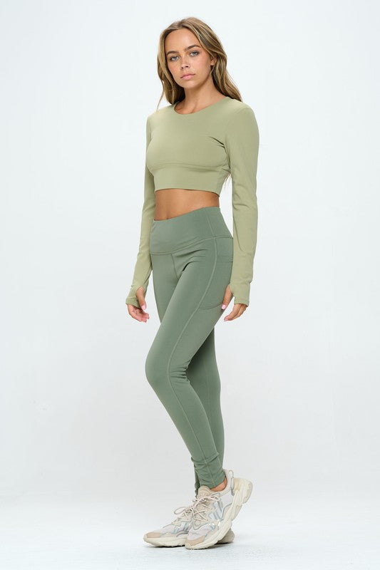 Two Tones Activewear set-Charmful Clothing Boutique