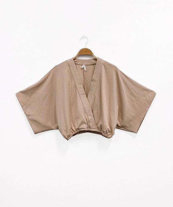 Hemp Kimono Crop NEW-Charmful Clothing Boutique