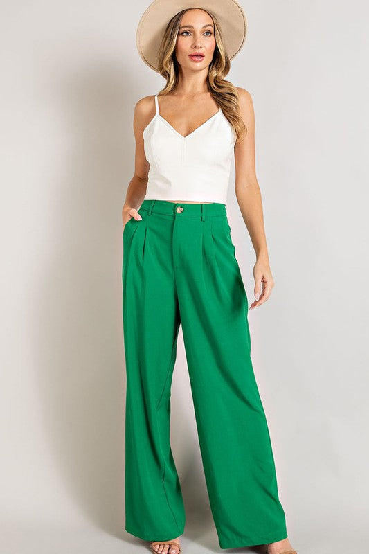 Straight Leg Pants-Charmful Clothing Boutique