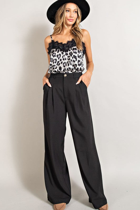 Straight Leg Pants-Charmful Clothing Boutique