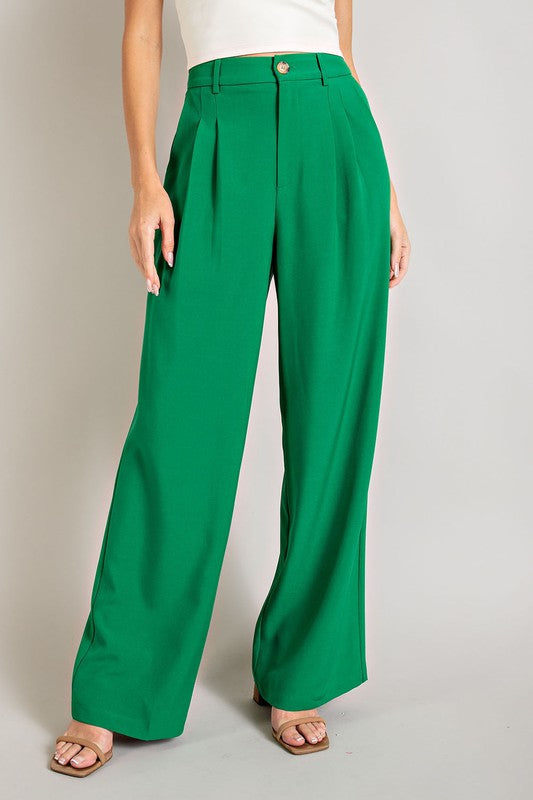 Straight Leg Pants-Charmful Clothing Boutique