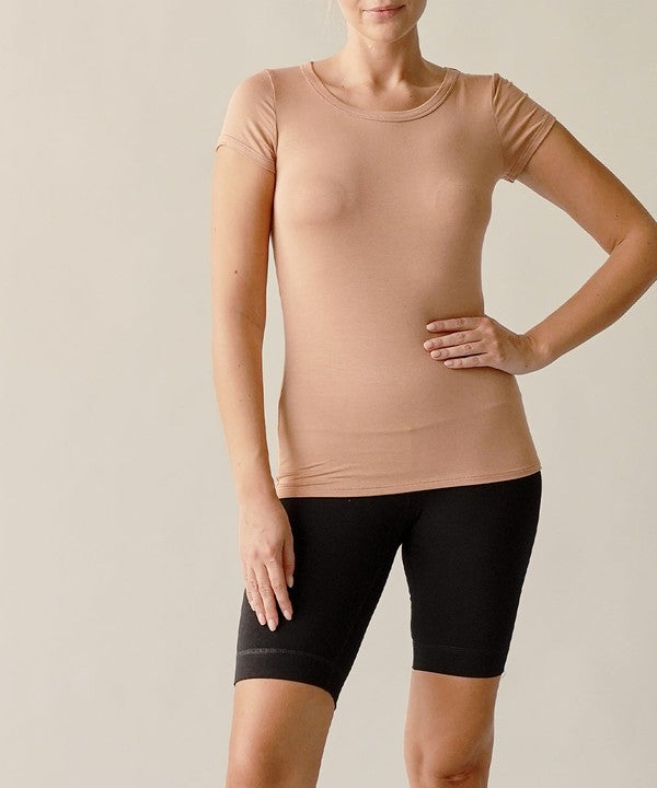 BAMBOO CREWNECK TOP-Charmful Clothing Boutique