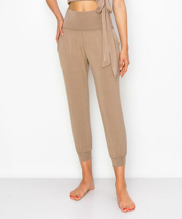 BAMBOO YOGA JOGGER-Charmful Clothing Boutique