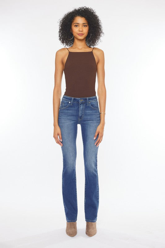 Kan Can High Rise Bootcut-Charmful Clothing Boutique