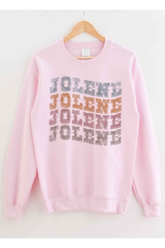 JOLENE WESTERN DOLLY SWEATSHIRT PLUS SIZE-Charmful Clothing Boutique