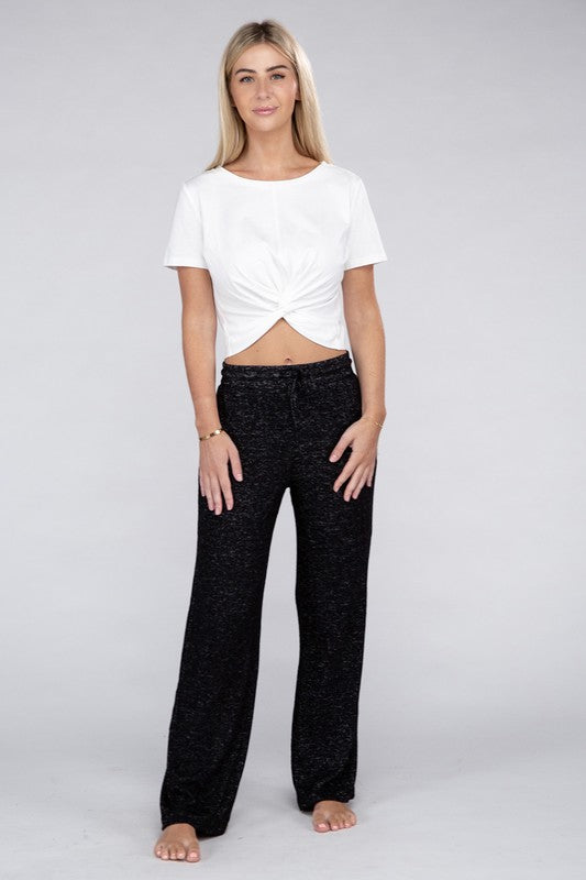 Cozy Terry Lounge Pants-Charmful Clothing Boutique