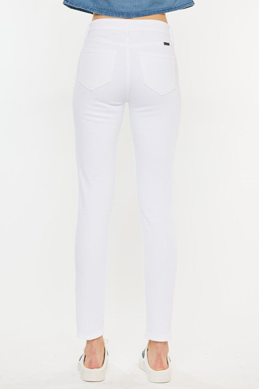 Kan Can High Rise Ankle Skinny Jeans-Charmful Clothing Boutique