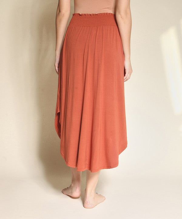 Bamboo maxi skirt NEW-Charmful Clothing Boutique