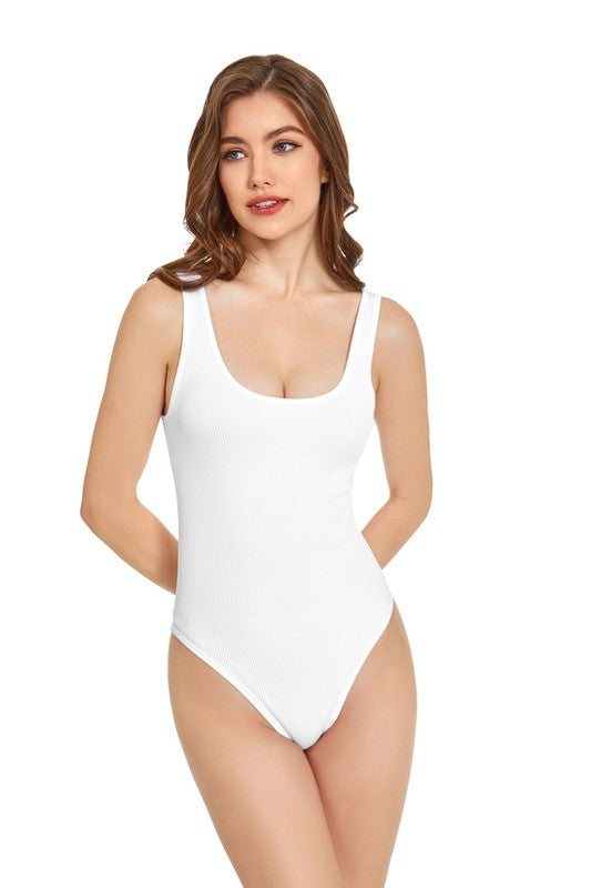 Women Seamless Bodysuit-Charmful Clothing Boutique