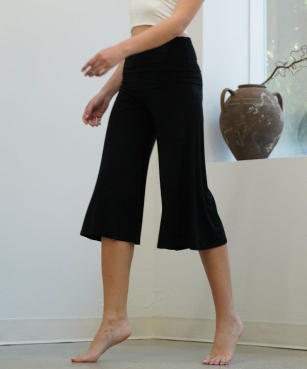 Bamboo Gaucho pants-Charmful Clothing Boutique