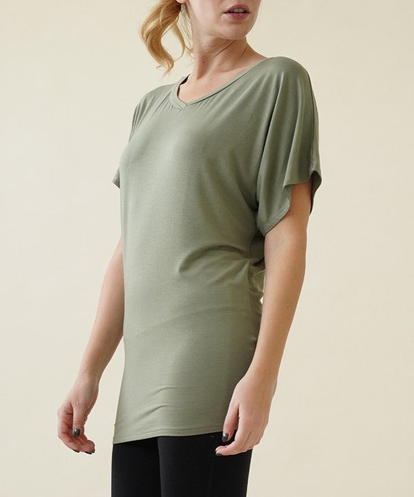 BAMBOO SK COLLECTION SIGNATURE TUNIC TOP-Charmful Clothing Boutique