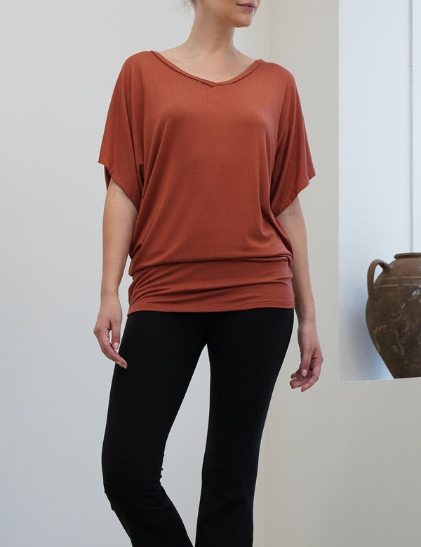 BAMBOO SK COLLECTION SIGNATURE TUNIC TOP-Charmful Clothing Boutique