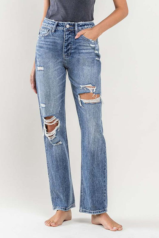 90'S Vintage Slim Straight Jean-Charmful Clothing Boutique