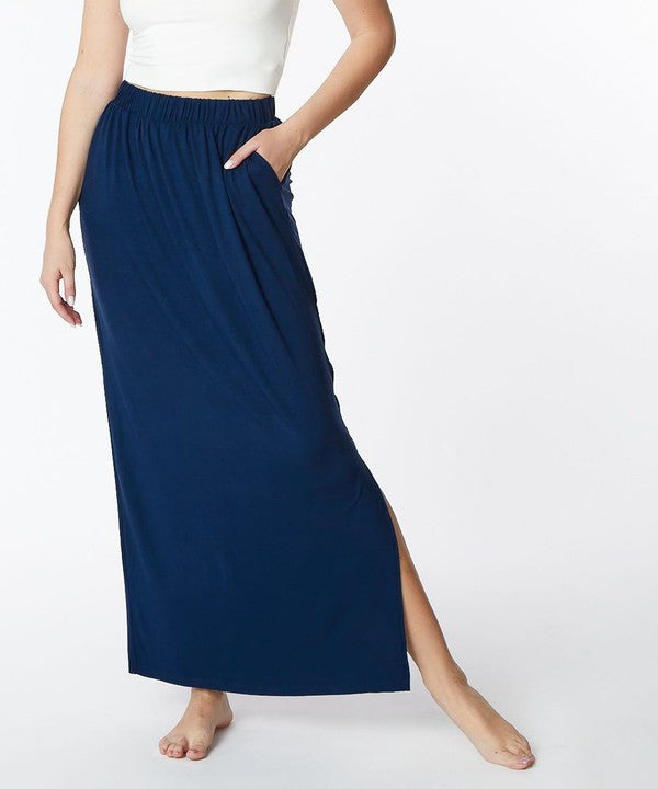 BAMBOO CLASSIC SKIRT-Charmful Clothing Boutique