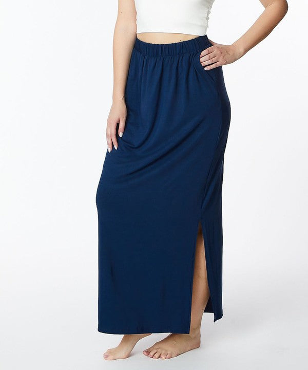 BAMBOO CLASSIC SKIRT-Charmful Clothing Boutique