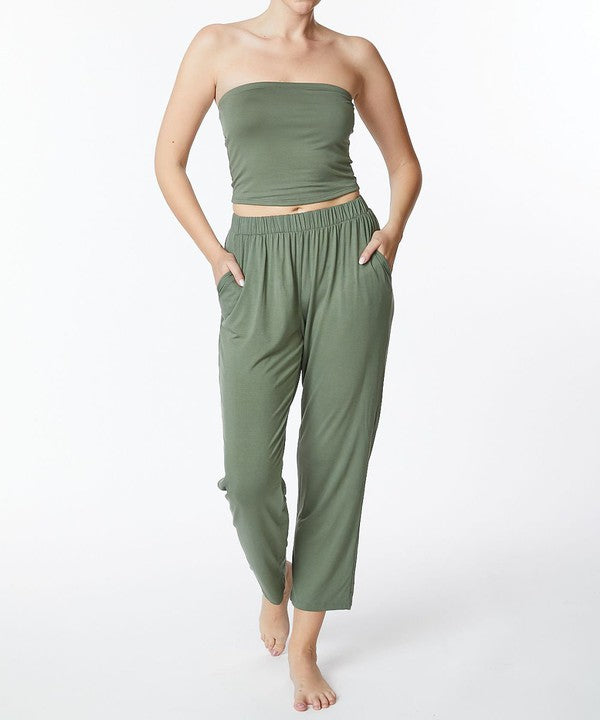 Bamboo Classic Pants-Charmful Clothing Boutique