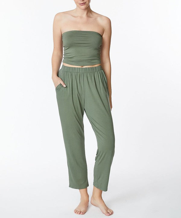 Bamboo Classic Pants-Charmful Clothing Boutique