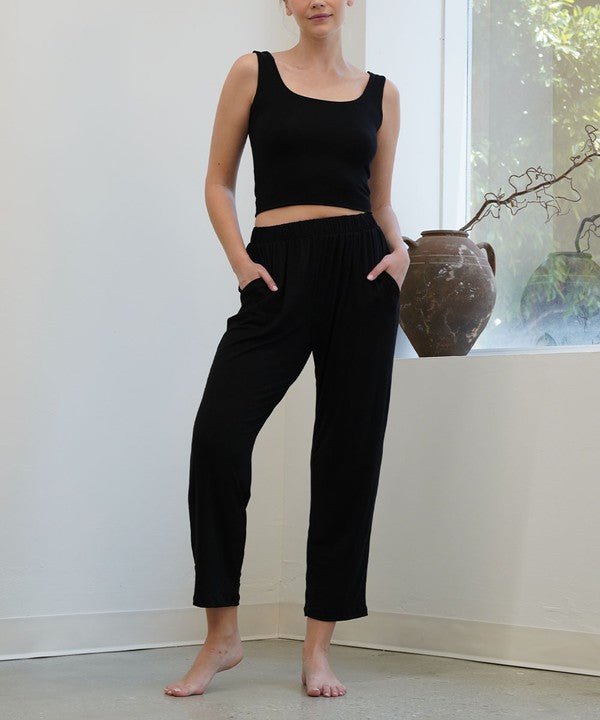 Bamboo Classic Pants-Charmful Clothing Boutique