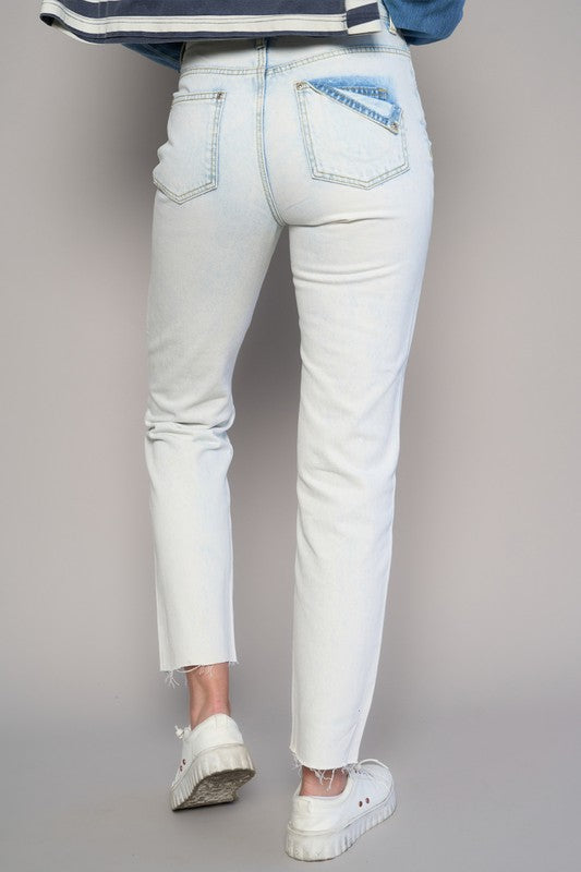 High Waist Ripped Jeans-Charmful Clothing Boutique