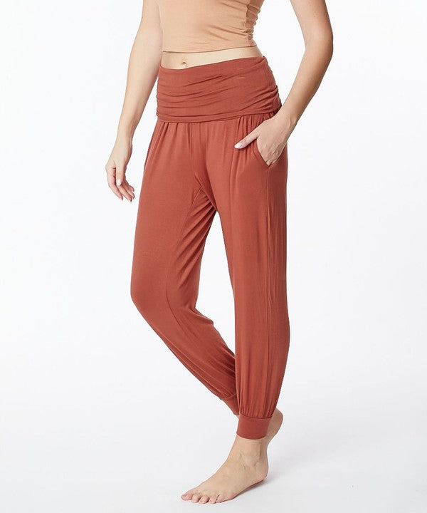 BAMBOO YOGA JOGGER-Charmful Clothing Boutique