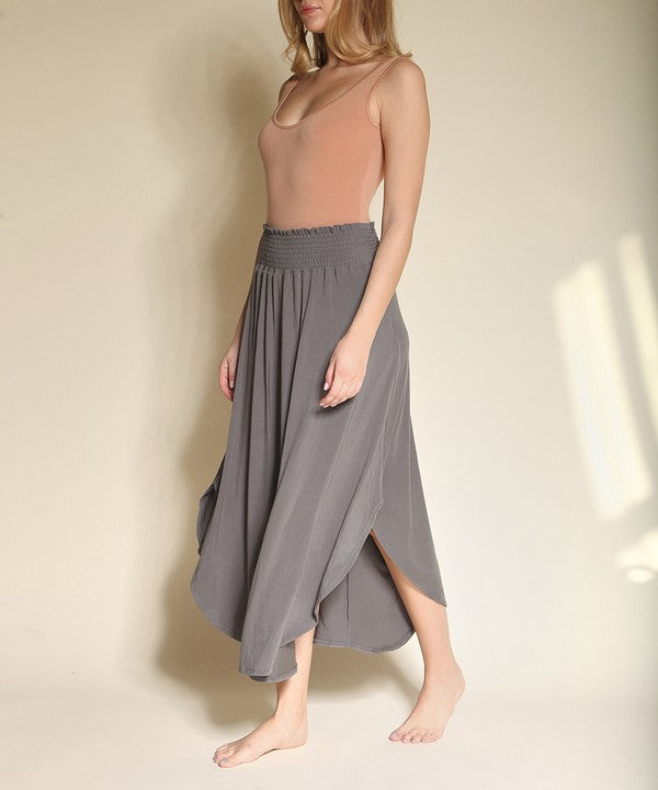 Bamboo maxi skirt NEW-Charmful Clothing Boutique