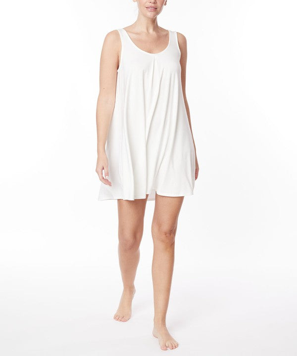 BAMBOO PAJAMA CAMI DRESS-Charmful Clothing Boutique