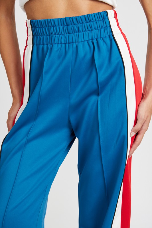 COLORBLOCK TRACK PANTS-Charmful Clothing Boutique