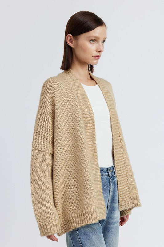 OVERSIZED CARDIGAN-Charmful Clothing Boutique