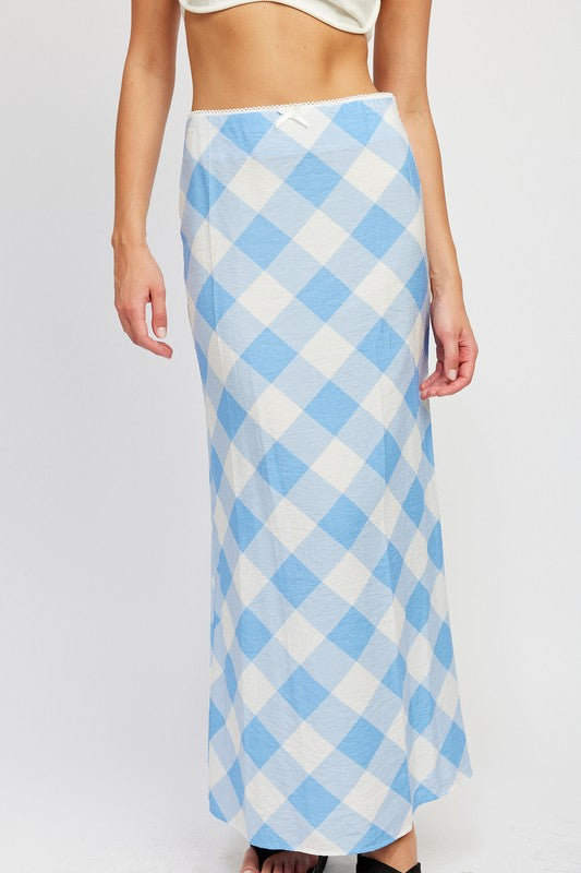 BIAS MAXI SKIRT-Charmful Clothing Boutique