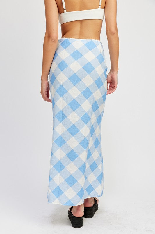 BIAS MAXI SKIRT-Charmful Clothing Boutique