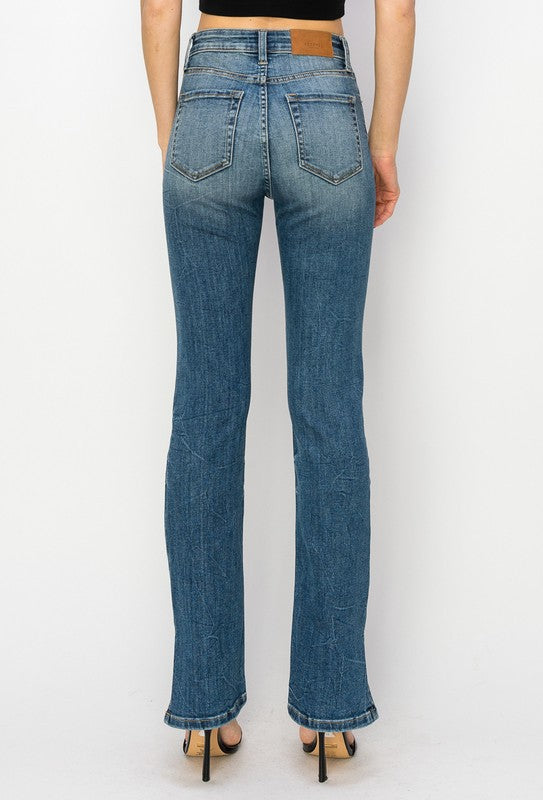 HIGH RISE Y2K BOOT JEANS-Charmful Clothing Boutique