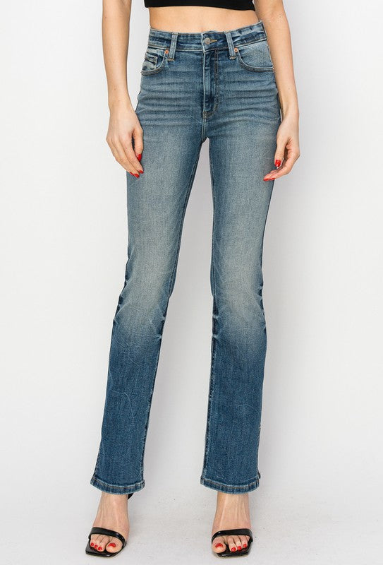 HIGH RISE Y2K BOOT JEANS-Charmful Clothing Boutique