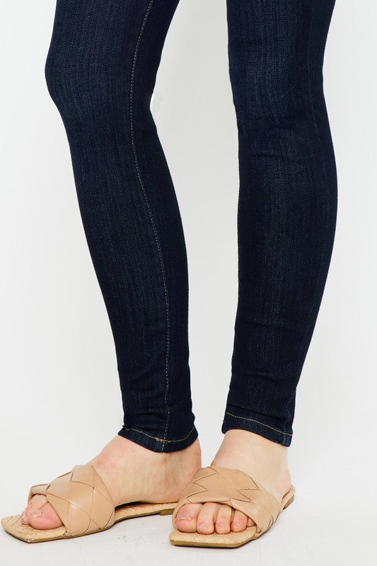 Curvy Fit High Rise Super Skinny Jeans-Charmful Clothing Boutique