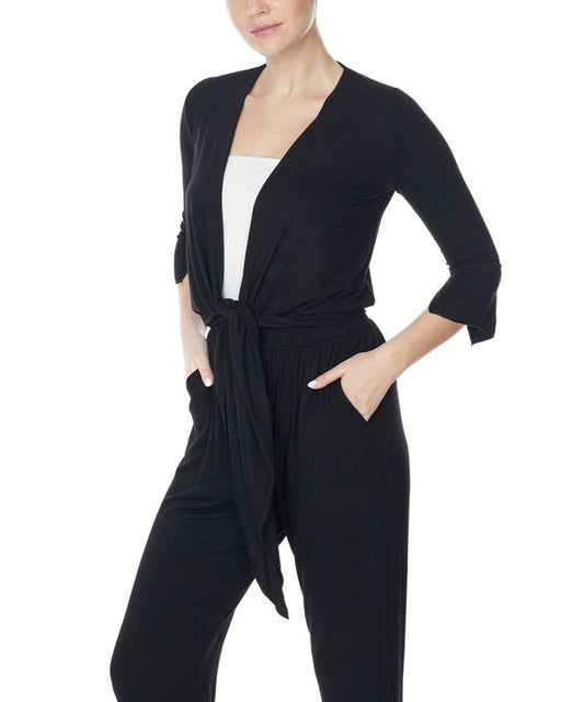 BAMBOO YOGA SHRUG CARDIGAN-Charmful Clothing Boutique