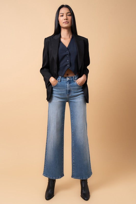 HIGH RISE RELAXED WIDE LEG-Charmful Clothing Boutique