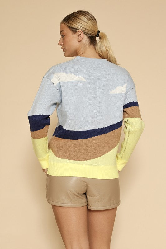 Roadrunner knit sweater-Charmful Clothing Boutique