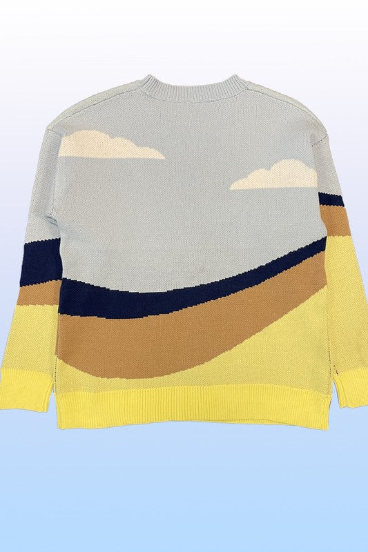 Roadrunner knit sweater-Charmful Clothing Boutique